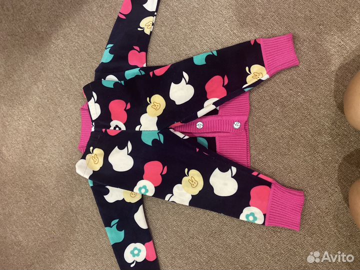 Вещи пакетом на девочку 80