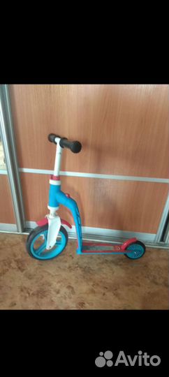 Самокат беговел 2 в 1