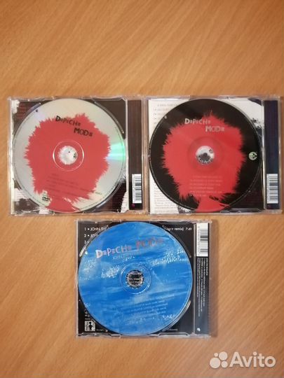 Depeche Mode cd dvd синглы