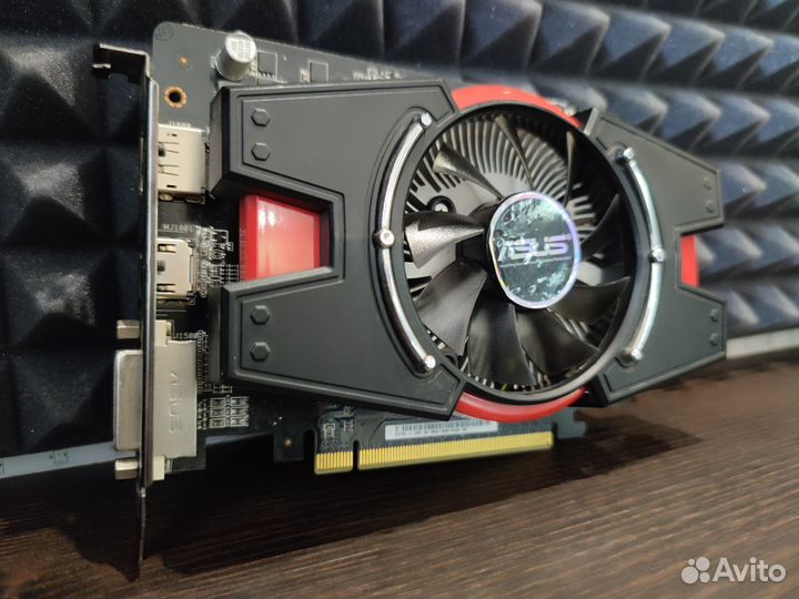 Видеокарта asus HD7750 1GB gddr5