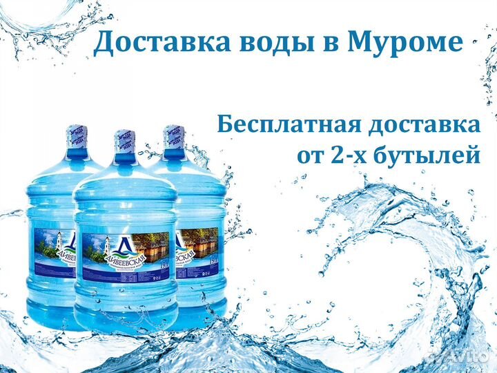 Доставка воды для офиса и дома