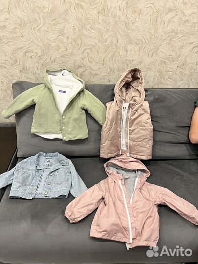 Куртки на малышку