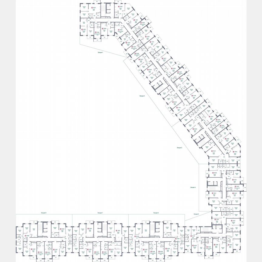 3-к. квартира, 84,5 м², 10/16 эт.
