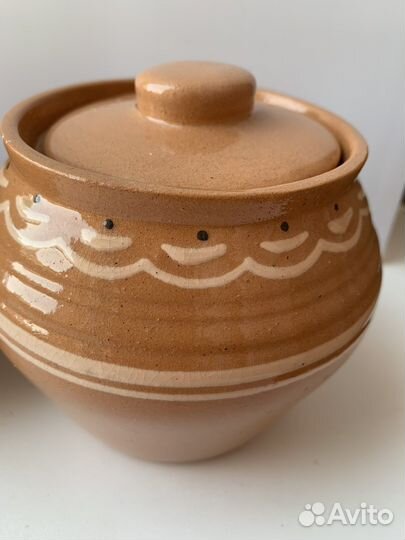 Набор горшков для запекания 2 штуки