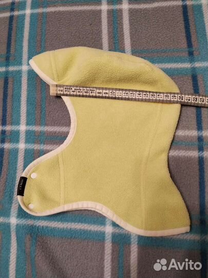 Шапка шлем детская флисовая