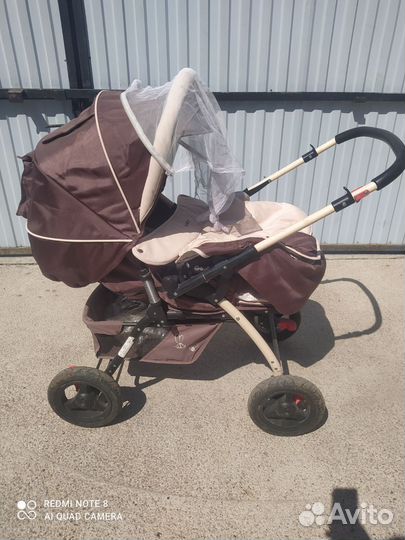 Прогулочная коляска зимняя бу