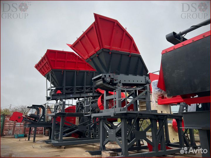 Агрегат загрузки и дробления