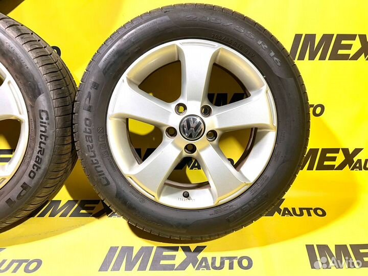 Диски R16+ резина Pirelli Cinturato 205/55/16 VW