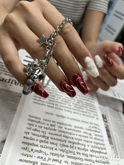 Маникюр с покрытием гель лак, модели