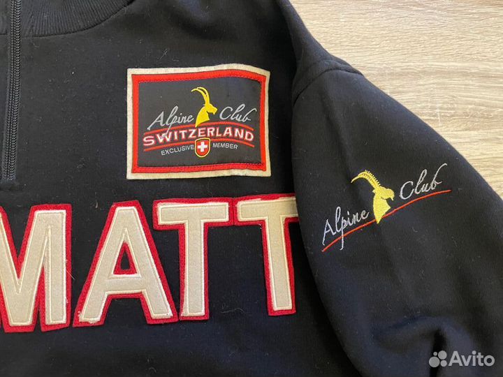 Мужская толстовка Zermatt Швейцария