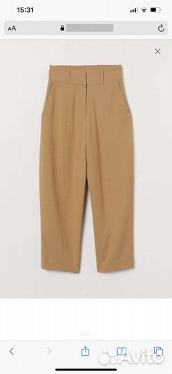 Новые брюки H&M, линия Premium Selection