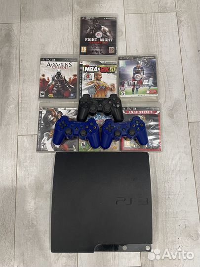 Игровая приставка ps3 с играми