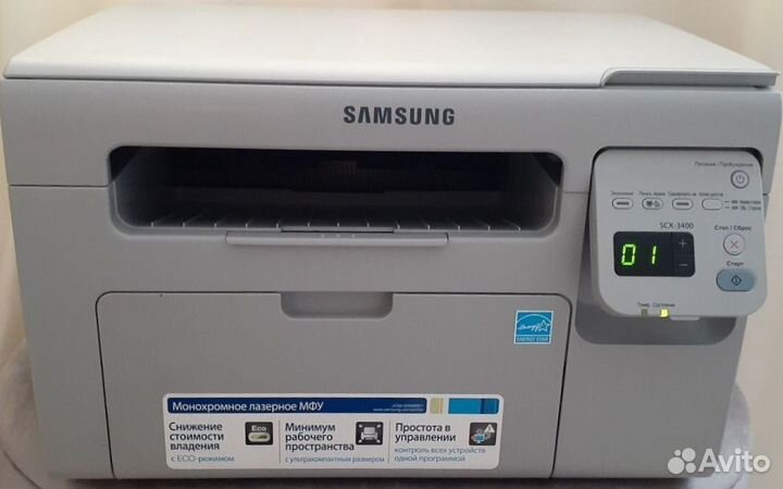 Принтер/сканер/копир лазерный мфу Samsung SCX-3400
