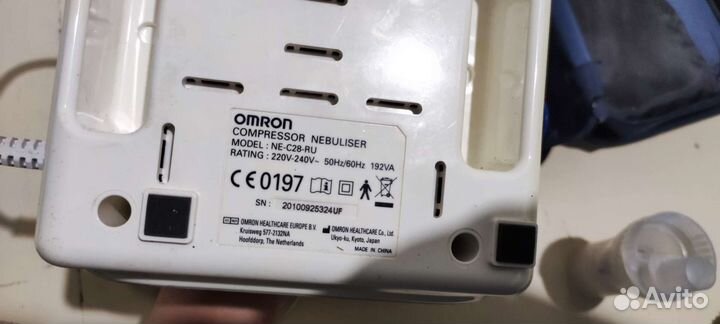 Ингалятор небулайзер omron
