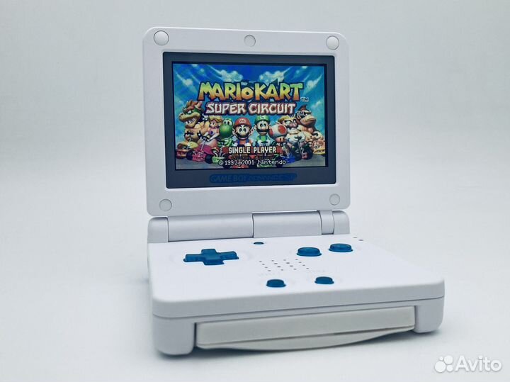 IPS (AGS-101) Game Boy Advance SP «Soft White»