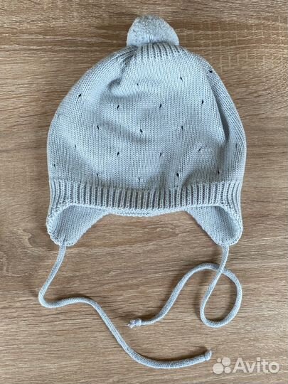 Шапка х/б Amarobaby, 42 р. + пинетки в подарок