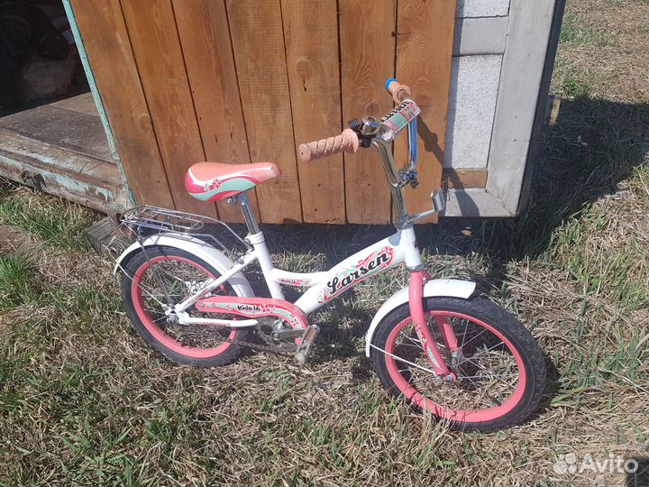 Велосипед детский (для девочек) Larsen (16) 40 см