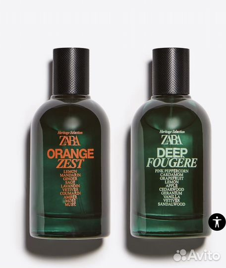Парфюм от Zara Orange Zest + Deep Fougère