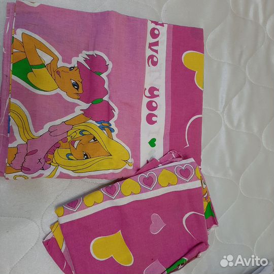 Постельное белье для девочки новое