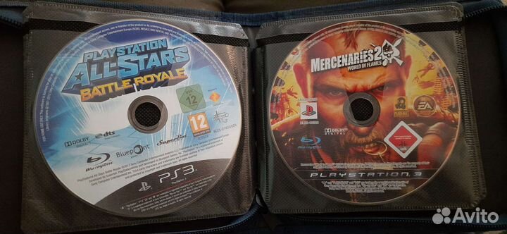 Игры ps3 (без кейсов, на английском языке)