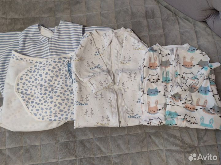 Спальные конверты для пеленания пакетом