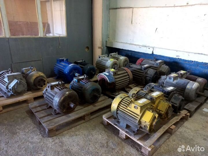 Крановые электродвигатели с хранения и б/у