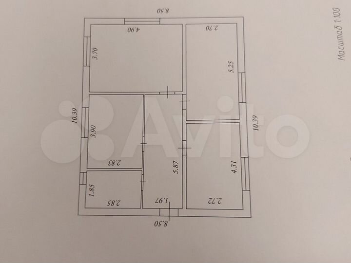 Дом 85 м² на участке 4,5 сот.