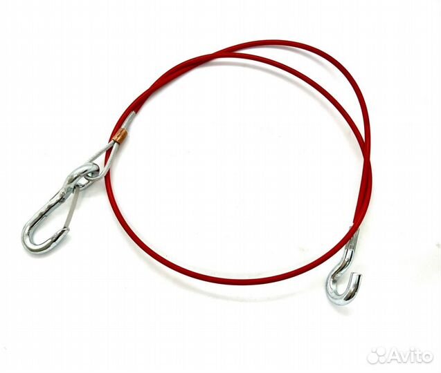 Аварийный трос тормоза наката прицепа с крюком AL