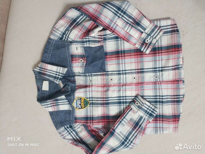 Рубашка для мальчика 110, 116