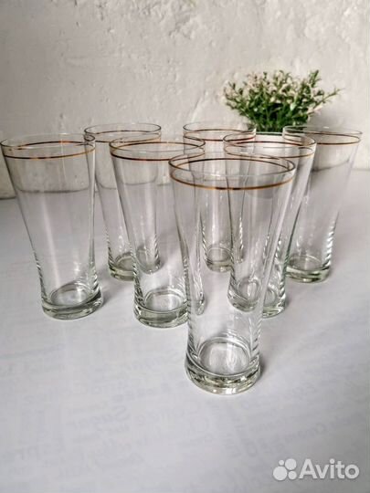 Стаканы кружки стекло хрусталь, СССР, от