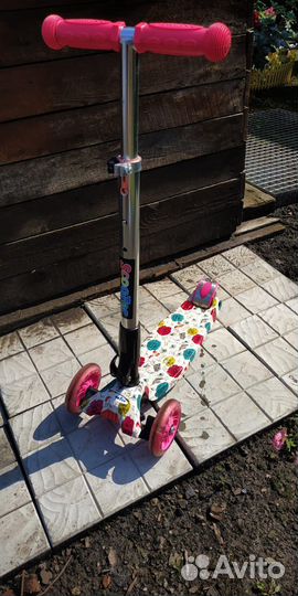 Самокат детский трехколесный бу