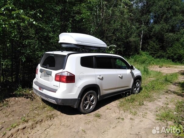 Автобокс на крышу Ветлан 430 л на Chevrolet S-10