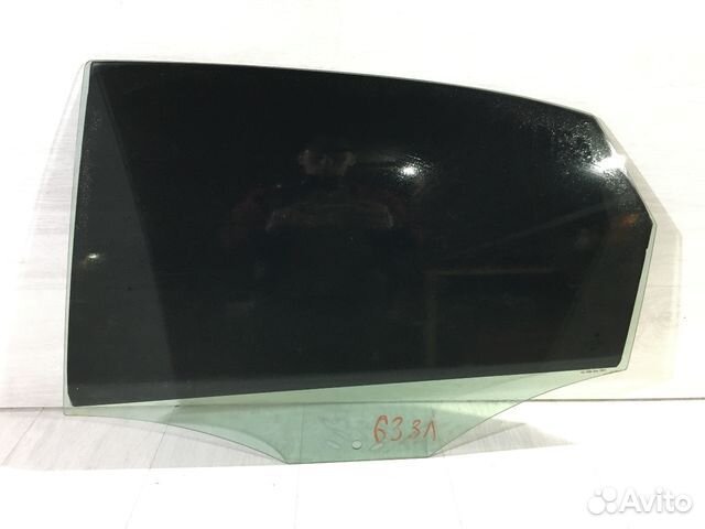 Стекло задней левой двери volkswagen polo 5 1.6 мт