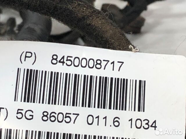 Проводка багажника LADA vesta 1.6 мт седан