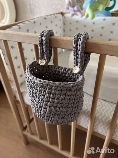 Корзинка на кроватку