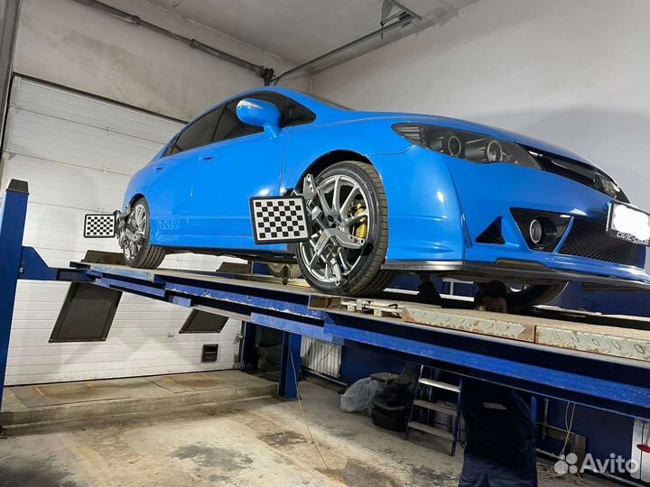 Сход развал 3d