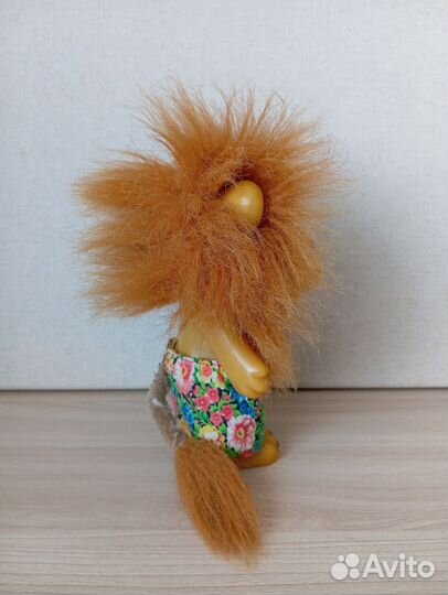 Винтажная игрушка лев (Корея)