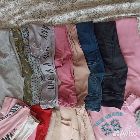 Детские вещи пакетом на девочку 128 134