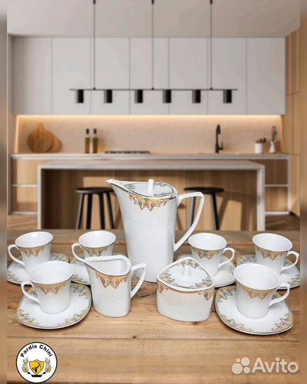 Чайный сервиз новый в коробке