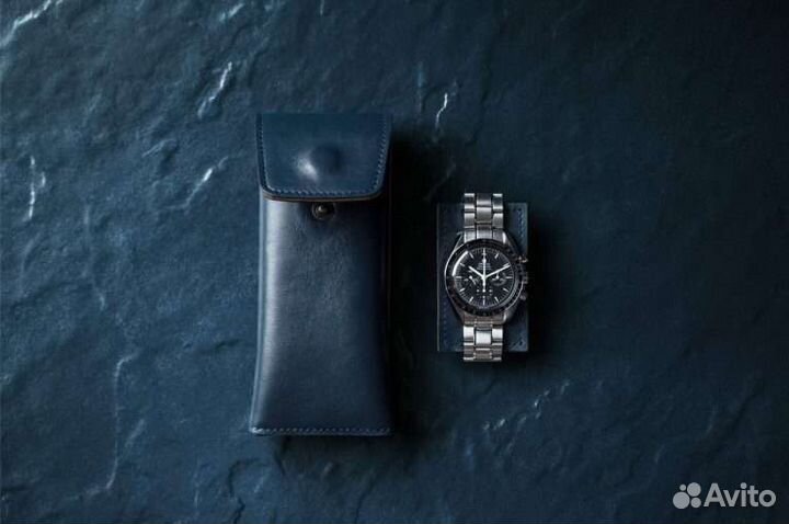 Пенал для часов из итальянской кожи