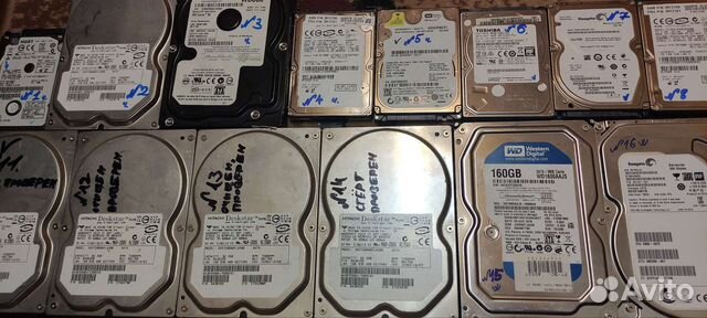 Жесткие диски 40 Гб - 320 Гб