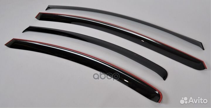Дефлектора окон renault sandero ii 5s steapway