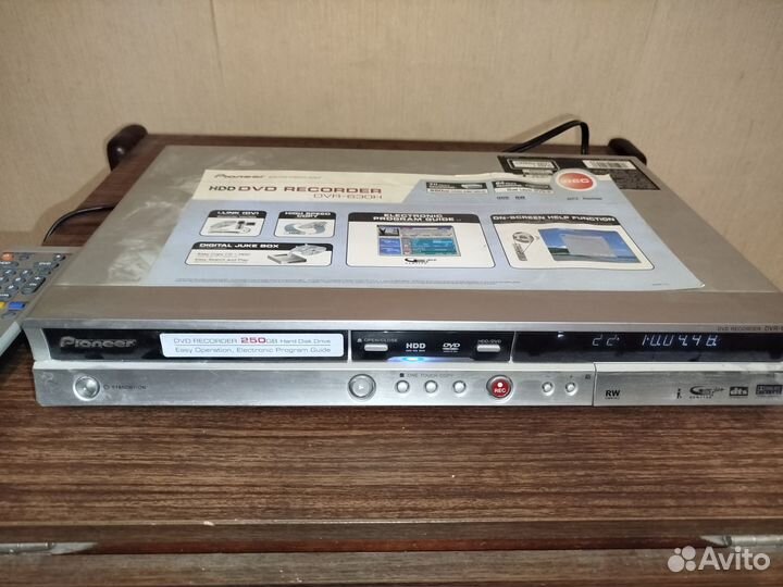 Dvd рекодер pioneer dvr 630h-s