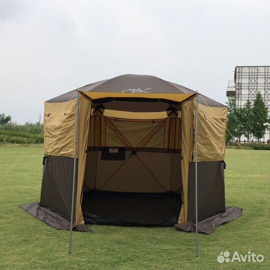 Шатер беседка шестигранная 360*300*215 палатка куб
