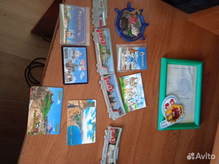 Коллекция магнитов-городов