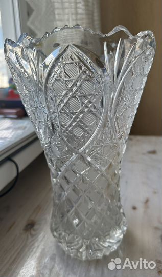 Ваза хрустальная СССР