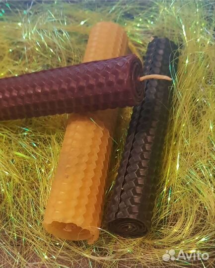 Свечи из натуральной вощины