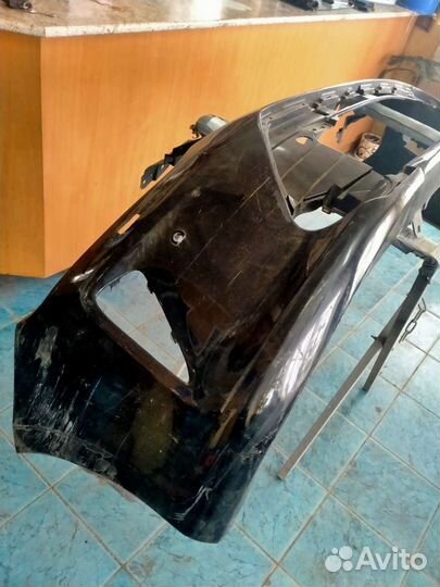 Бампер передний на Toyota Camry 55