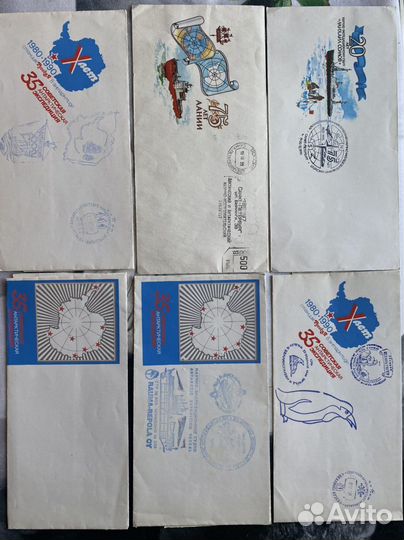 Почтовые конверты СССР