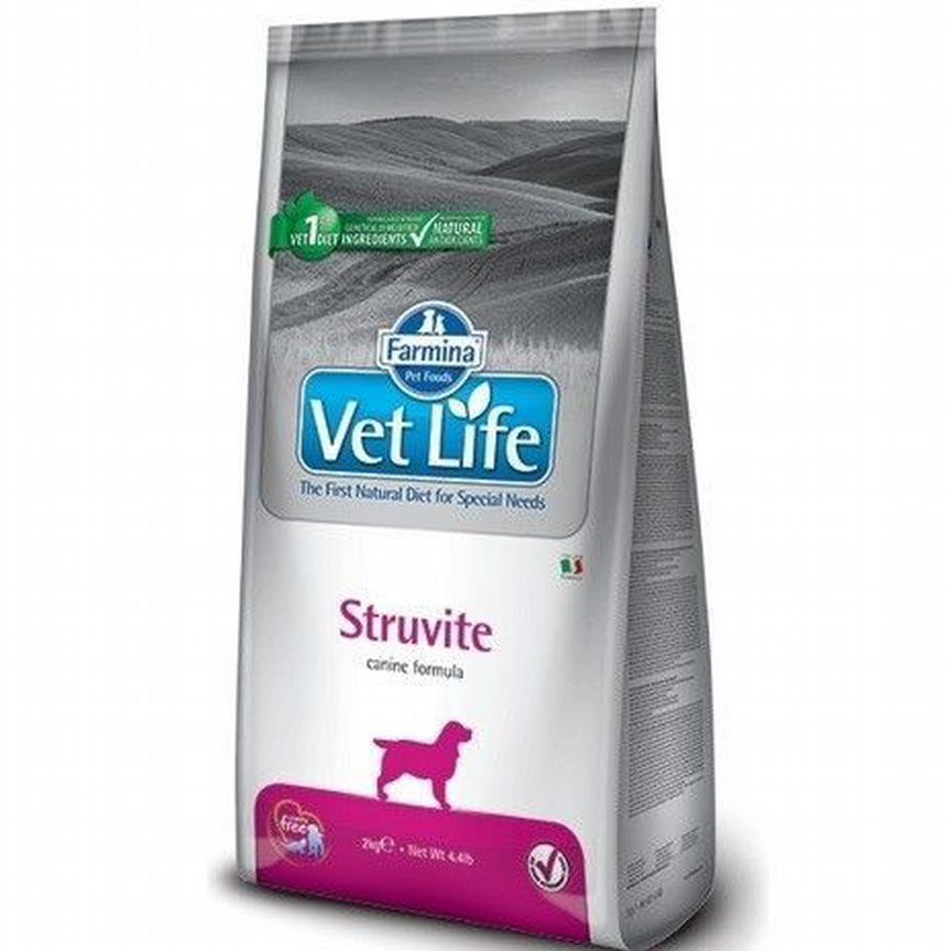 Farmina VetLife Struvite 2кг для собак сухой корм